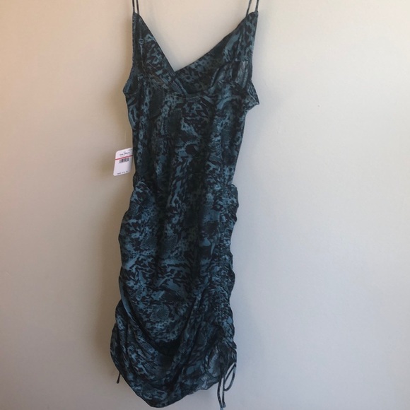 Free People Slip Dress Day to Night Indigo NWT - Picture 3 of 5